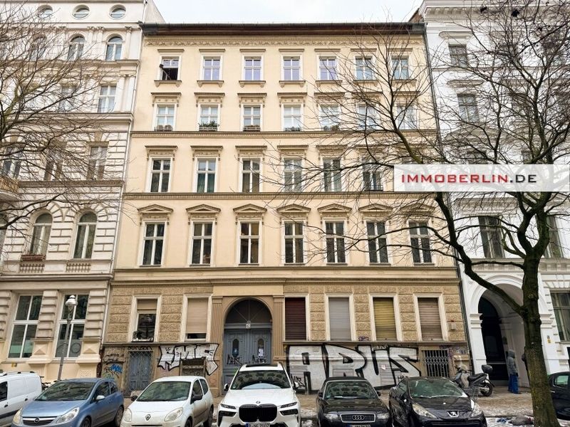 IMMOBERLIN.DE - Solides Investment in gefragter Lage! Wohnung mit Gewerbeeinheit